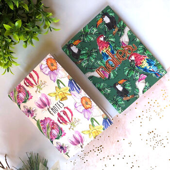 Houseplant Illustrated Lined Notebook Set Of Two, 11 of 12