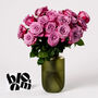 Muddled Grape Purple Rose Bouquet, thumbnail 1 of 4