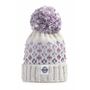 Snowfall Nordic Knit Reflective Super Bobble Hat, thumbnail 2 of 3