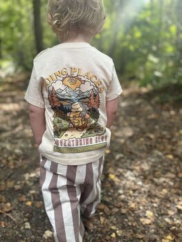 Going Places Kids Graphic Organic T Shirt, 4 of 4