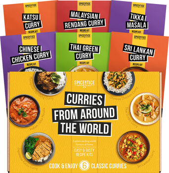 Curries From Around The World Personalised Gift, 12 of 12