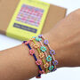 Make Beaded Friendship Daisy Bracelets Kit, thumbnail 2 of 9