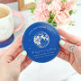 Personalised 'Day You Became My Mummy' Moon Coaster, thumbnail 1 of 4