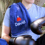 Personalised Boxing Towel, thumbnail 1 of 8