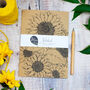 Sunflower A5 Recycled Eco Notebook, thumbnail 1 of 2