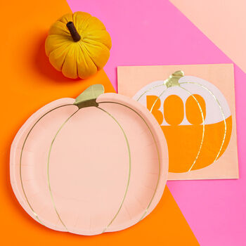 Halloween Pumpkin Party Plates, 3 of 3