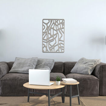 Abstract Rectangle Metal Art Geometric Home Decor, 5 of 11