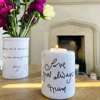 Treasured Writing From A Loved One Candle Holder, 2 of 3