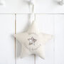 Personalised Embroidered Hanging Star Gift, thumbnail 6 of 11