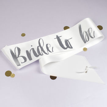 Contemporary Bride To Be And Hen Party Sashes, 2 of 10