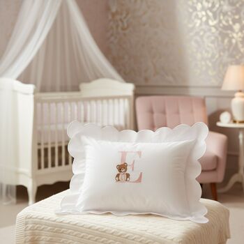 Personalised Teddy Bear Baby Pillowcase, 5 of 5