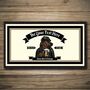 Personalised Bar Runner And Coasters Grizzly Bear, thumbnail 2 of 8
