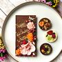 Vegan Chocolate Bar And Orchid, Exclusive Flowers Gift, thumbnail 1 of 9