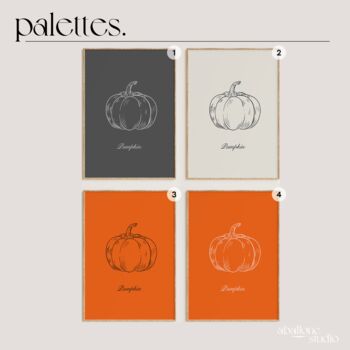 Pumpkin Autumnal Kitchen Food Print, Halloween Decor Gift, 4 of 7