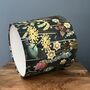 Hester Dark Forest Green Floral Empire Lampshade, thumbnail 7 of 10