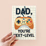 Next Level Dad Father's Day Card, thumbnail 2 of 3
