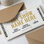 Theatre Ticket Show Gift Voucher, thumbnail 2 of 4