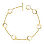 Luna Station Bracelet In Gold Plated, thumbnail 1 of 2