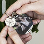 Best Friends Compass Keyring With Photo Plate, thumbnail 2 of 8