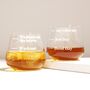 Personalised Measure Whisky Glass, thumbnail 1 of 4