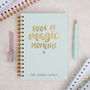 Personalised Magic Moments Family Keepsake Notebook, thumbnail 3 of 9