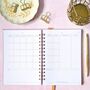 Personalised Luxury 2025 Weekly Diary| Planner| Blush Pink, thumbnail 3 of 6