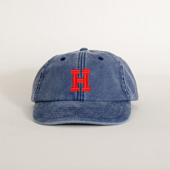 Custom Initial Embroidered Junior Vintage Cap, 11 of 12