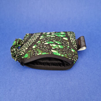 Mini Zip Pouch Coin Purse | Nkechi Print, 2 of 4