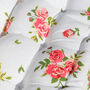 Helmsley Blush Floral Garden Bench Cushion, thumbnail 4 of 7