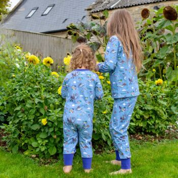 Roald Dahl X Ducky Zebra 'Storytime' Sleepsuit, 5 of 7