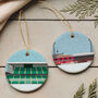 Any Christmas Football Stadium Bauble Decoration, thumbnail 1 of 4