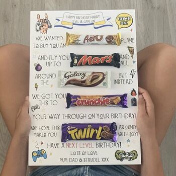Personalised Children's Chocolate Board, 5 of 10