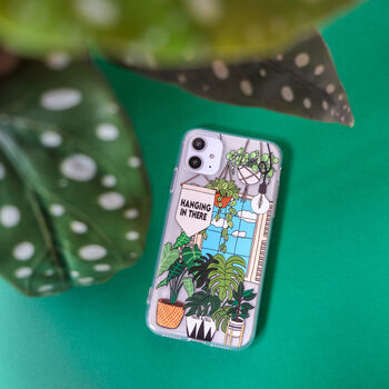 Hanging In There House Plants Phone Case For iPhone, 8 of 11