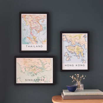 Framed And Personalised Iceland Map Print, 4 of 4