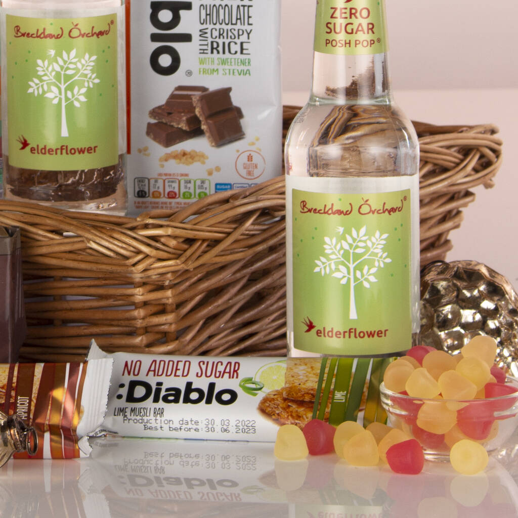 Lavishly Low Sugar Hamper Gift By Virginia Hayward