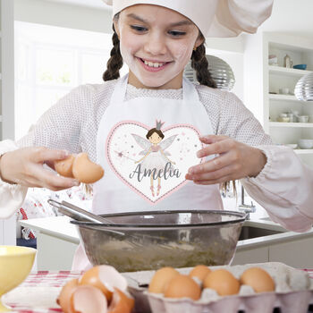 Personalised Fairy Princess Childrens Apron, 3 of 3