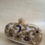 Oval Off White Clutch Bag, thumbnail 6 of 9