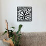 Elegant Autumn Tree Metal Wall Art: Modern Decor, thumbnail 1 of 12