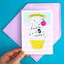 Personalised Birthday Card Ice Cream Greeting Card, thumbnail 2 of 7