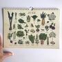 UK Seasonal Calendar, Dateless Fruit And Veg Calendar, thumbnail 3 of 8