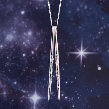 Star Constellation Spike Necklace, 8 of 12