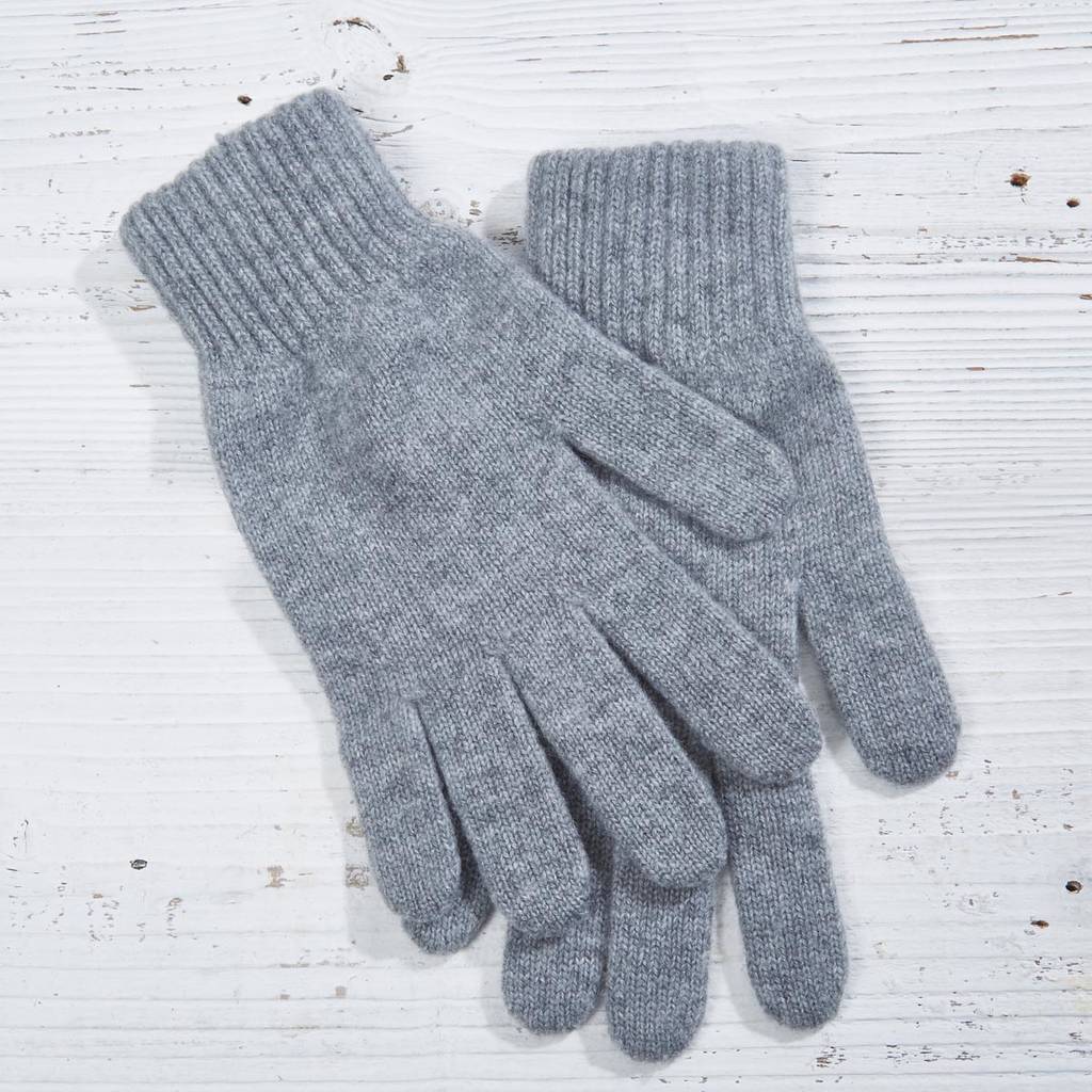mens cashmere gloves by tolly mcrae