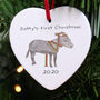 Baby's First Christmas Animal Decoration, thumbnail 2 of 4
