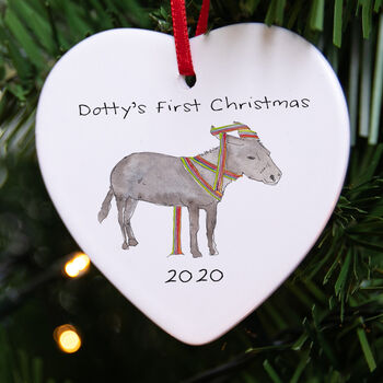 Baby's First Christmas Animal Decoration, 2 of 4