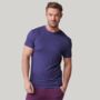 Men's Two Pack Bamboo T Shirts Wine/Navy, thumbnail 4 of 5