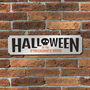 Personalised Halloween House Sign In Black, thumbnail 1 of 4