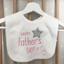 First Father's Day Baby Bib, thumbnail 7 of 10