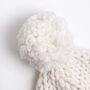 Chunky Bobble Hat Easy Knitting Kit, thumbnail 3 of 7