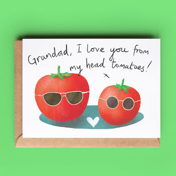 Tomatoes Card For Dad, Daddy Or Grandad, 2 of 4