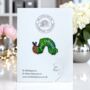 Small Eat The Rich Caterpillar Enamel Lapel Pin, Birthday, Christmas, Friendship Gift, thumbnail 1 of 8